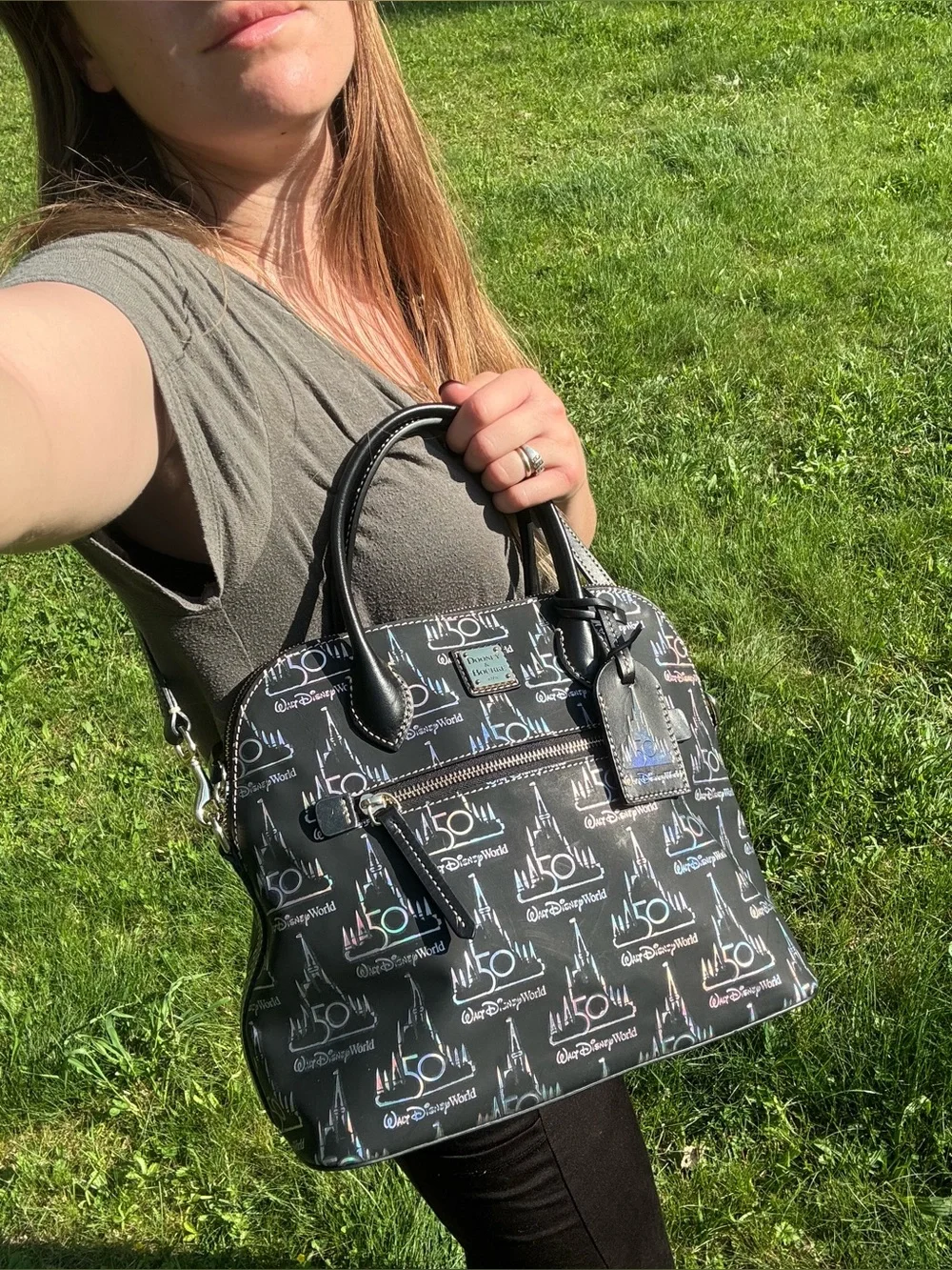 Dooney & Bourke Walt Disney World 50th Anniversary Satchel Limited Edition - Picture 4 of 17
